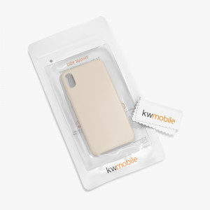 Husa pentru Apple iPhone XR, Silicon, Crem, 45910.154 - Img 8
