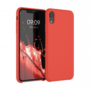 Husa pentru Apple iPhone XR, Silicon, Rosu, 45910.09 - Img 1