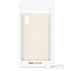 Husa pentru Apple iPhone XS Max, Silicon, Bej, 45909.16 - Img 7