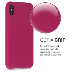 Husa pentru Apple iPhone XS Max, Silicon, Violet, 45909.175 - Img 4