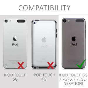 Husa pentru Apple iPod Touch 6th/iPod Touch 7th, Kwmobile, Roz, Silicon, 50528.110 - Img 11