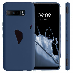 Husa pentru Asus Rog Phone 3, Silicon, Albastru, 53093.116 - Img 2