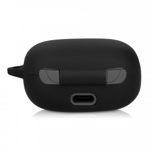 Husa pentru casti JBL Live Pro Plus, Kwmobile, Negru, Silicon, 54206.01 - Img 5
