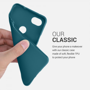 Husa pentru Google Pixel 3a XL, Silicon, Verde, 51944.57 - Img 4
