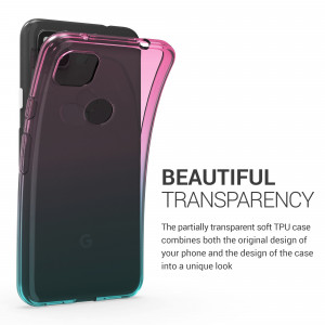 Husa pentru Google Pixel 4a 5G, Silicon, Roz, 53636.01 - Img 3