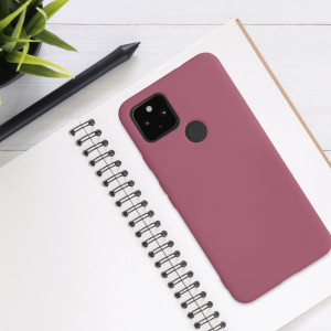 Husa pentru Google Pixel 4a 5G, Silicon, Roz, 53779.167 - Img 3