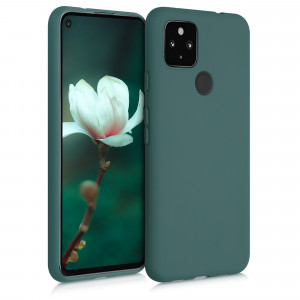 Husa pentru Google Pixel 4a 5G, Silicon, Verde, 51727.171 - Img 1