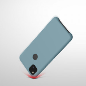 Husa pentru Google Pixel 4a, Silicon, Albastru, 52549.206 - Img 8