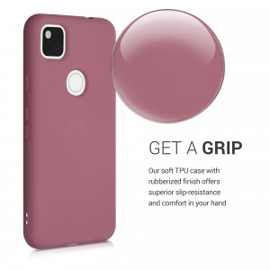 Husa pentru Google Pixel 4a, Silicon, Roz, 52622.167 - Img 5