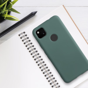 Husa pentru Google Pixel 4a, Silicon, Verde, 52622.166 - Img 3