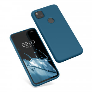 Husa pentru Google Pixel 4a, Silicon, Verde, 52622.78, kwmobile - Img 2