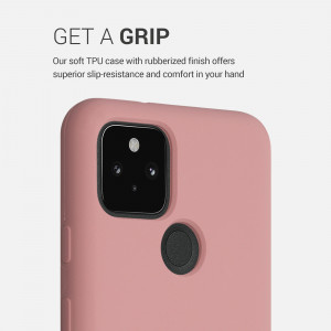 Husa pentru Google Pixel 5, Silicon, Roz, 53633.193 - Img 4