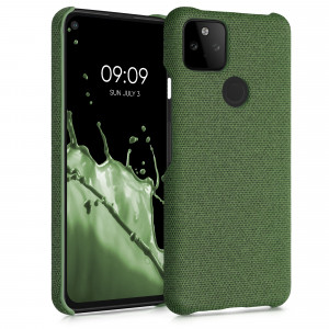 Husa pentru Google Pixel 5a, Textil, Verde, 54994.07 - Img 1