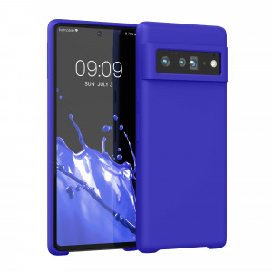 Husa pentru Google Pixel 6 Pro, Silicon, Albastru, 55863.134, kwmobile - Img 1