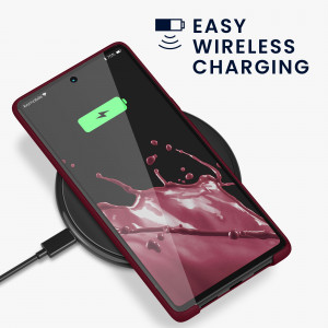 Husa pentru Google Pixel 6 Pro, Silicon, Rosu, 55863.209, kwmobile - Img 7