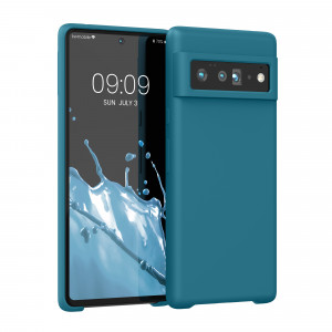 Husa pentru Google Pixel 6 Pro, Silicon, Verde, 55863.57, kwmobile - Img 1