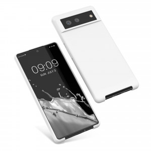 Husa pentru Google Pixel 6, Silicon, Alb, 55480.48, kwmobile - Img 2