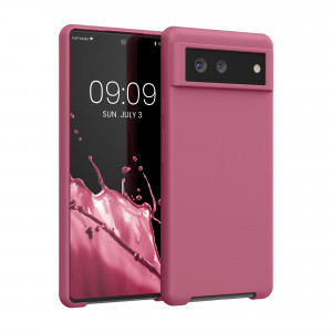 Husa pentru Google Pixel 6, Silicon, Roz, 55480.167, kwmobile - Img 1