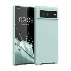 Husa pentru Google Pixel 6, Silicon, Verde, 55480.50, kwmobile - Img 1