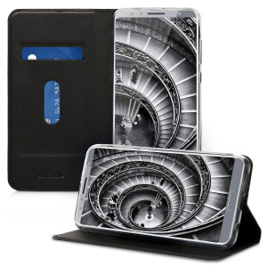 Husa pentru Huawei Nova 2s, Piele ecologica, Negru, 44014.01 - Img 5