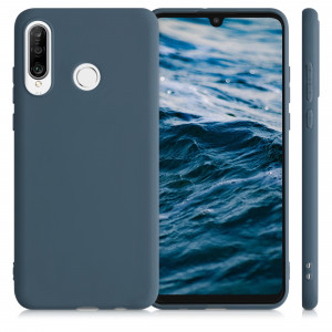 Husa pentru Huawei P30 Lite, Silicon, Albastru, 47499.202 - Img 2