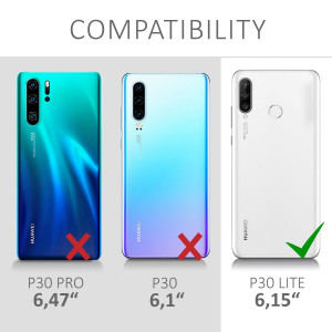 Husa pentru Huawei P30 Lite, Silicon, Albastru, 47499.99 - Img 6