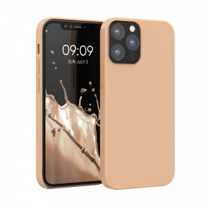 Husa pentru iPhone 12 / iPhone 12 Pro, Silicon, Crem, 52641.194 - Img 1