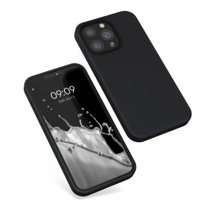 Husa pentru iPhone 13 Pro, Silicon, Negru, 55880.01 - Img 2