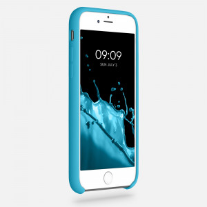 Husa pentru iPhone 6 / iPhone 6s, Silicon, Albastru, 40223.223 - Img 3