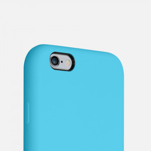 Husa pentru iPhone 6 / iPhone 6s, Silicon, Albastru, 40223.223 - Img 8