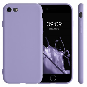 Husa pentru iPhone 8 / iPhone 7 / iPhone SE 2, Silicon, Mov, 39458.222 - Img 2