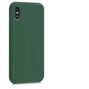 Husa pentru iPhone X / iPhone XS, Silicon, Verde, 46313.80 - Img 8