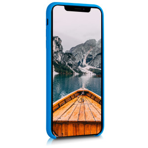 Husa pentru iPhone XS Max, Silicon, Albastru, 45909.157 - Img 3