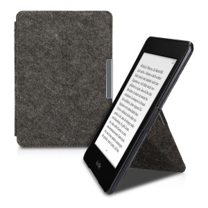 Husa pentru Kindle Paperwhite 7, Textil, Gri, 46908.01 - Img 1
