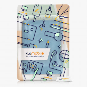Husa pentru Kobo Aura H2O Edition 1, Kwmobile, Albastru, Piele ecologica, 24415.78 - Img 7