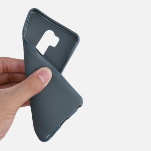 Husa pentru LG G7 ThinQ / G7 Fit / G7 One, Silicon, Albastru, 44920.202 - Img 8