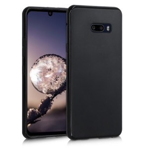 Husa pentru LG G8 x ThinQ, Silicon, Negru, 50831.01, kwmobile - Img 1