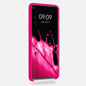Husa pentru OnePlus 8T, Silicon, Roz, 53683.77 - Img 3