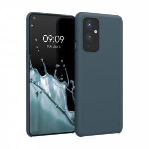 Husa pentru OnePlus 9, Silicon, Verde, 56040.202, kwmobile - Img 1