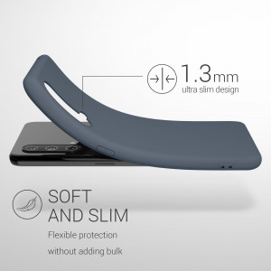 Husa pentru OnePlus Nord CE 5G, Silicon, Albastru, 55614.202 - Img 3