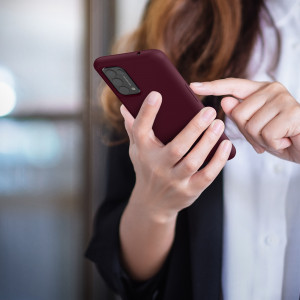 Husa pentru OPPO Find X3 Lite, Silicon, Rosu, 55201.190, kwmobile - Img 8