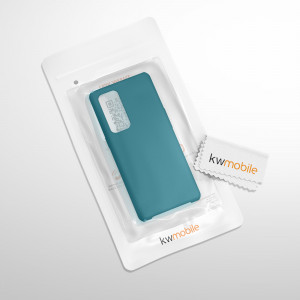 Husa pentru OPPO Find X3 Neo, Silicon, Verde, 55200.57, kwmobile - Img 7