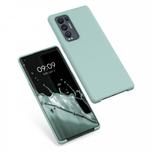 Husa pentru OPPO Find X3 Neo, Silicon, Verde, 55200.71, kwmobile - Img 2