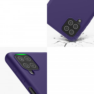 Husa pentru Samsung Galaxy A12, Silicon, Albastru, 54048.226, kwmobile - Img 8