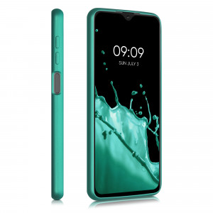 Husa pentru Samsung Galaxy A12, Silicon, Verde, 54052.128 - Img 5
