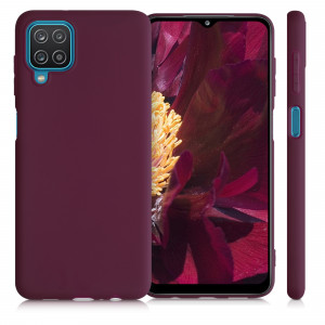 Husa pentru Samsung Galaxy A12, Silicon, Violet, 54048.187 - Img 2