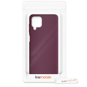 Husa pentru Samsung Galaxy A12, Silicon, Violet, 54048.187 - Img 7