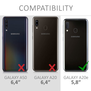Husa pentru Samsung Galaxy A20e, Silicon, Albastru, 48738.168 - Img 6