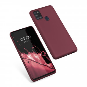 Husa pentru Samsung Galaxy A21s, Silicon, Violet, 52494.190 - Img 2