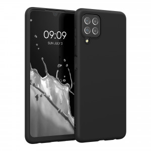 Husa pentru Samsung Galaxy A22, Silicon, Negru, 55493.47 - Img 1